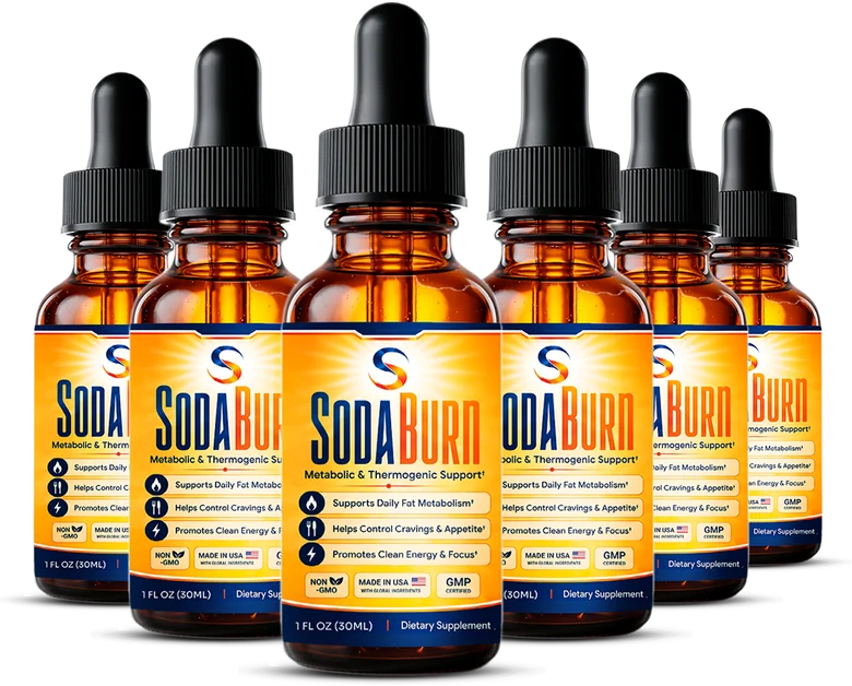 SodaBurn six-bottle pack